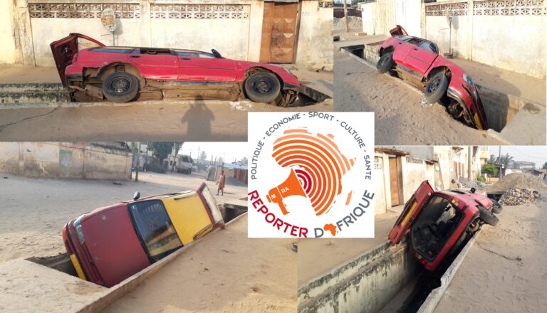 Togo : Encore une victime dans les caniveaux à ciel ouvert du 4ème lac.