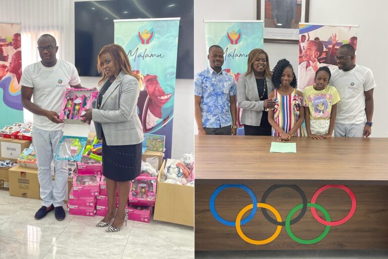 <strong>Fêtes de Noel: L’association MALAMU et le CNO offrent des jouets et équipements sportifs à des enfants démunis.</strong>