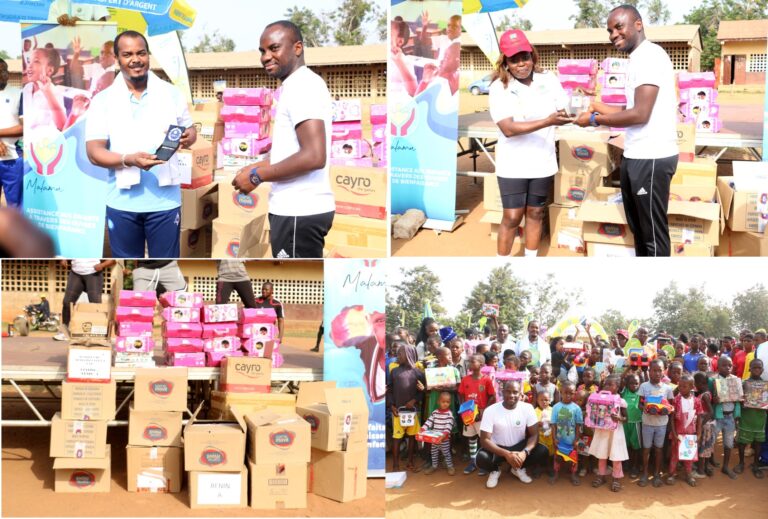 Journée nationale des sports : MALAMU-TOGO décerne des prix d’engagement à la Présidente de Togo-environnement propre et au maire de golfe 7.