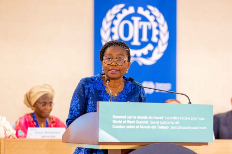 Sommet sur la justice sociale : Victoire Tomégah-Dogbè exprime les ambitions du Togo à Génève
