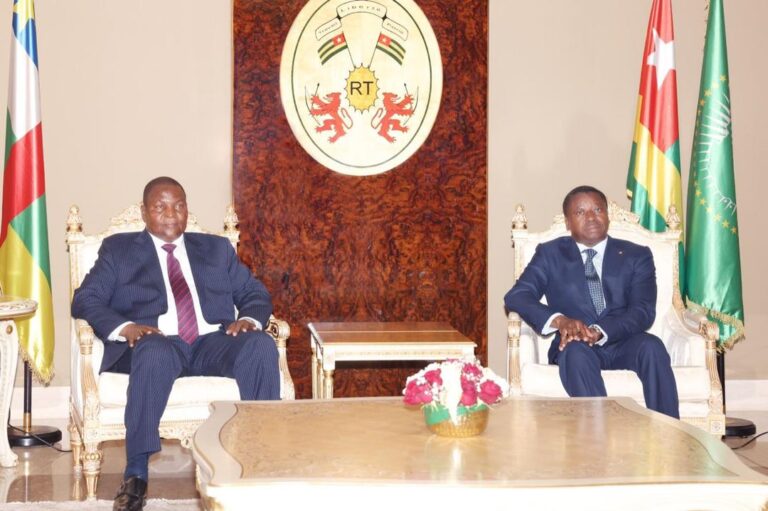 Togo-Centrafrique : Vers la création d’une commission de coopération mixte