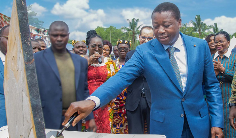 Mécanisation agricole : Faure Gnassingbé lance les travaux de construction d’un centre à kpalimé