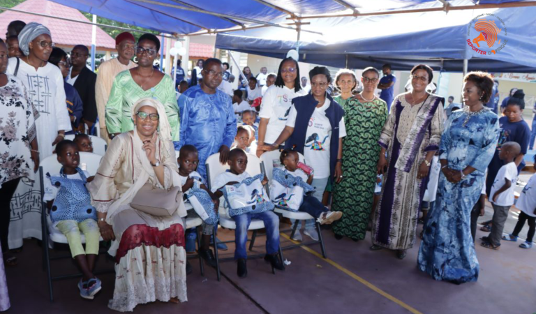 Santé pour tous :   Des enfants heureux aux côtés de l’OMS pour ses 75 ans
