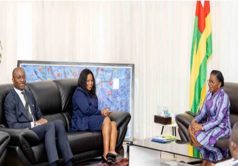 Togo : Victoire Tomégah-Dogbé s’est entretenu avec une délégation de la BAD