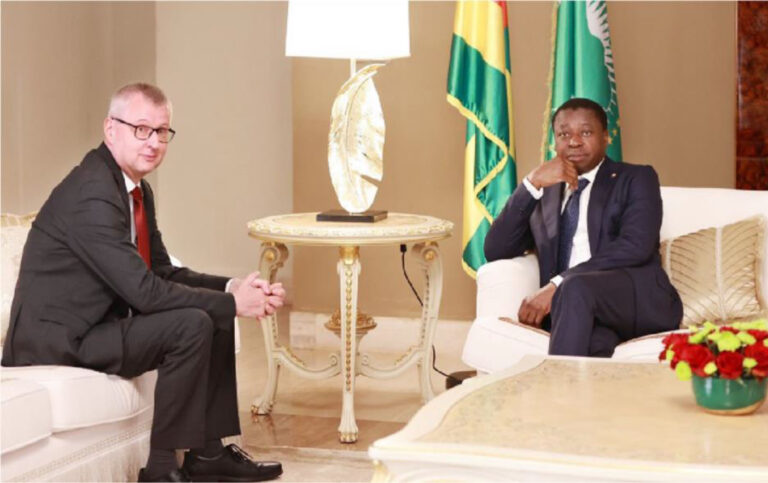 Diplomatie : L’ambassadeur allemand Matthias Veltin fait ses adieux au Togo