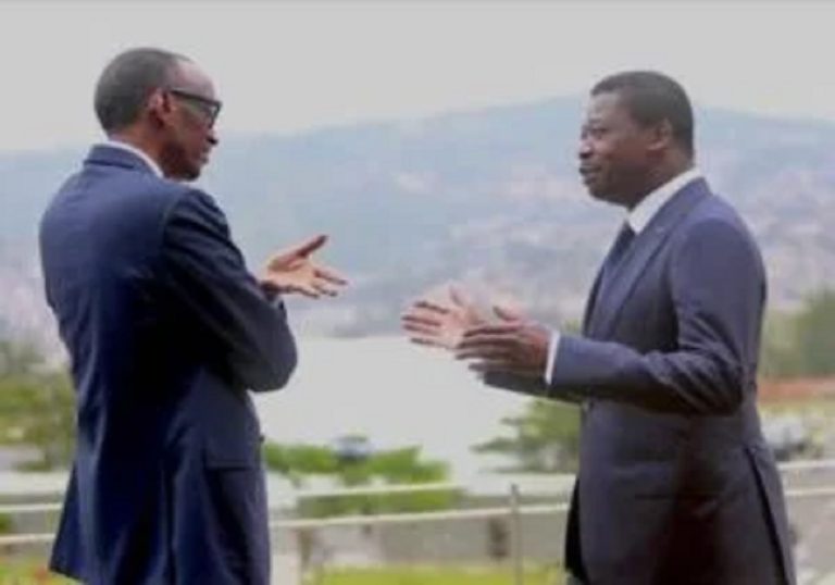 Togo/Rwanda : Faure Gnassingbé souhaite un « renforcement continu » des relations de coopération