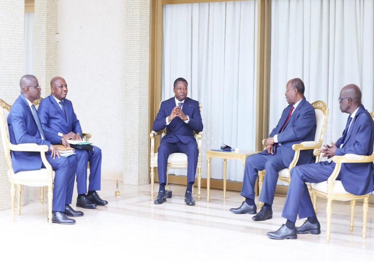 Paix et sécurité : Des échanges entre Faure Gnassingbé et le chef du bureau de l’UNOWAS