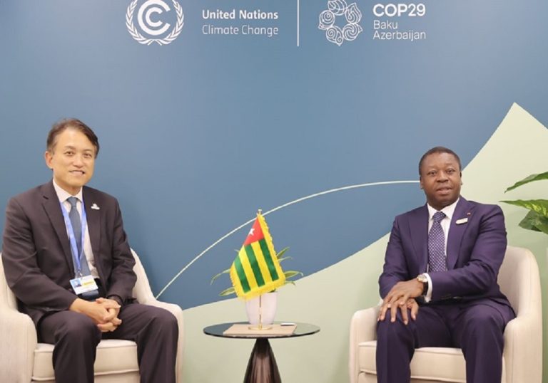 COP29 : A Bakou, Faure Gnassingbé mobilise des partenaires pour l’action climatique au Togo