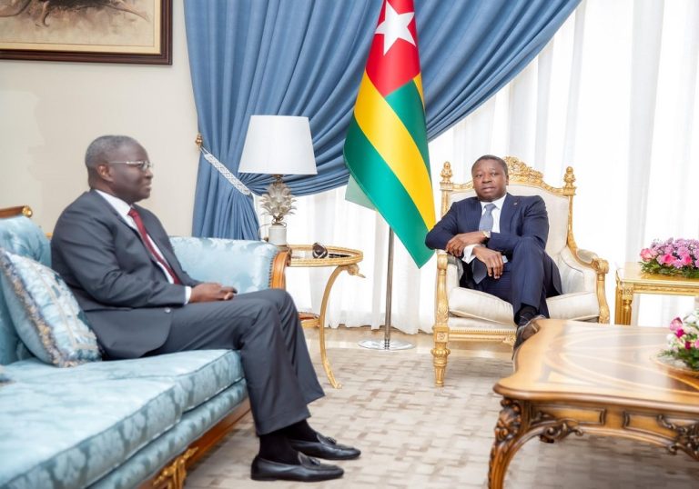 UEMOA : Abdoulaye Diop chez Faure Gnassingbé