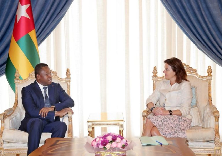 Togo-UE : Echanges entre Tanja Fajon et Faure Gnassingbé à Lomé