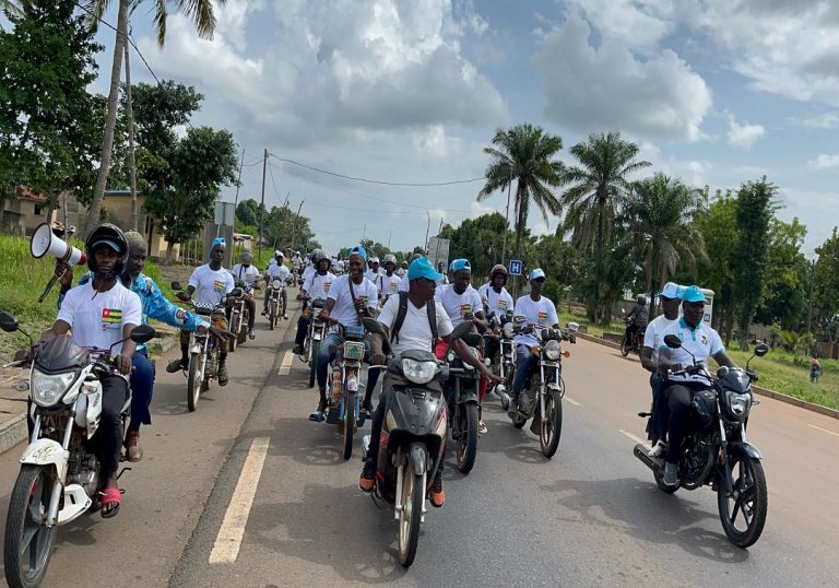 Élection municipale 2025: caravane de UNIR à Adjengré et Aouda