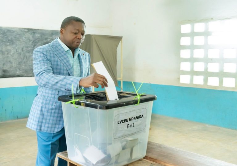 Elections municipales 2025 : Faure Gnassingbé est allé voter à Pya
