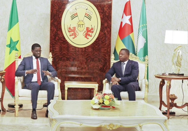 Togo/Sénégal : Faure Gnassingbé et Diomaye Faye pour un partenariat renforcé