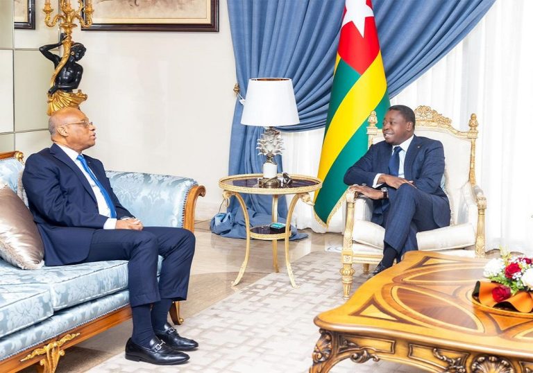 BCEAO : Jean-Claude Kassi Brou présente les perspectives à Faure Gnassingbé à Lomé