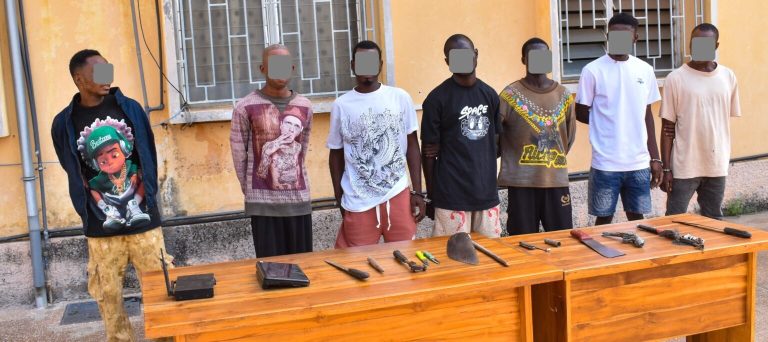 Togo : Une bande de malfrats sous les verrous à Lomé