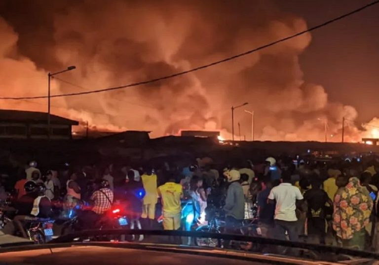 Togo : 4 morts dans un incendie meurtrier à Cacavéli